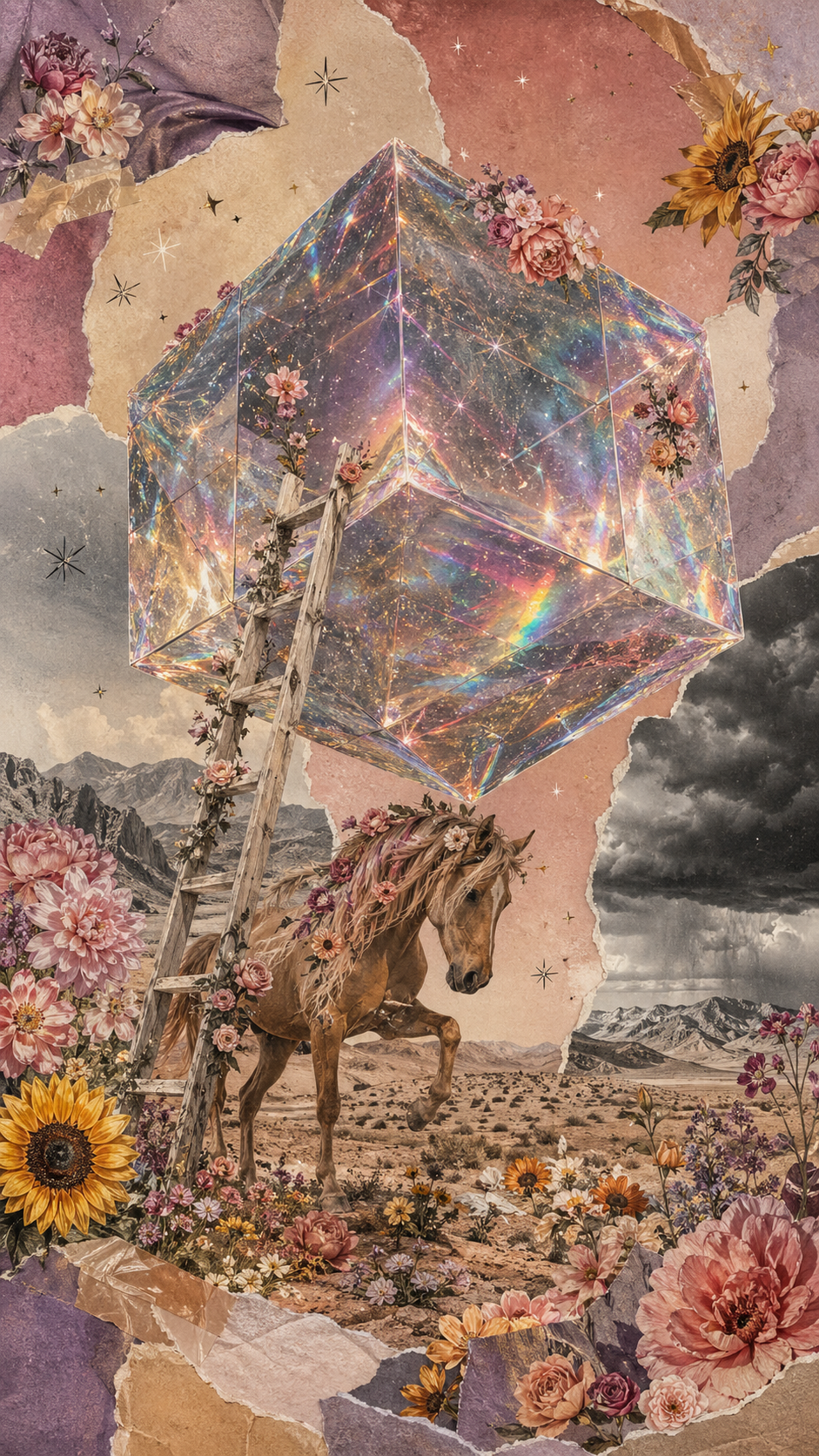 Close Your Eyes collage example